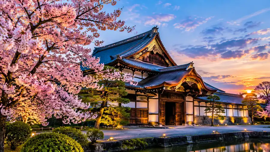 Nijo Castle Cherry Blossom & Night Illumination Events